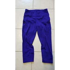 Purple Athleta Capri Leggings